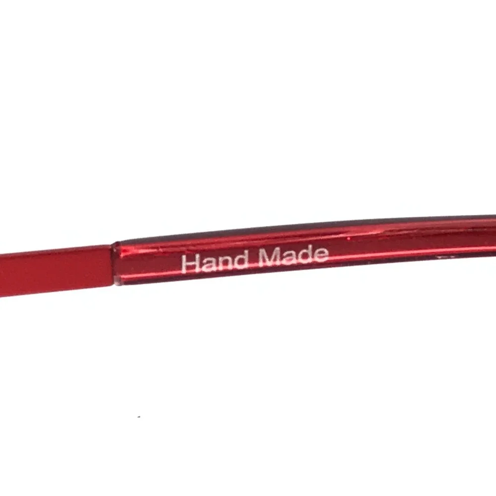 BOZ by J.F. Rey Eyeglasses Frames MADYSSON 3535 Shiny Red Hexagonal 51-17-140